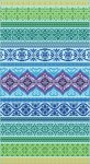 (image for) Peacock Band Sampler (cross stitch only version)